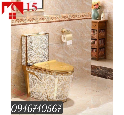 Bồn cầu vàng giá kho giá tốt cho anh chị ạ