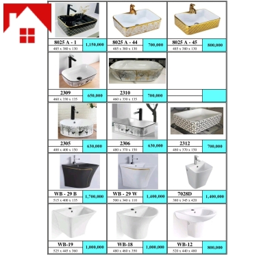 thiết bị vệ sinh hoàn thiện