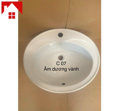 Chậu Lavabo Bàn Đá HC C07
