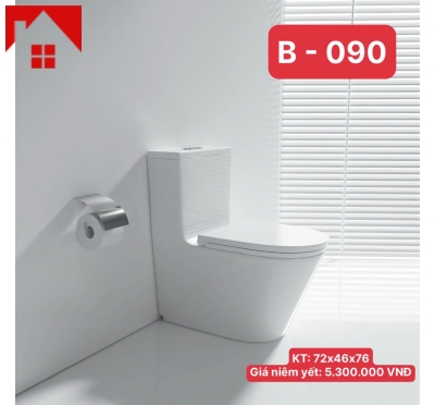 Bồn cầu liền khối men phủ Nano